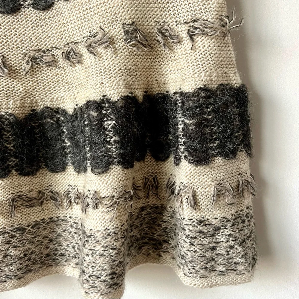 ANTHROPOLOGIE SPARROW Wool Blend Vermatt Sweater Skirt—SZ. XS